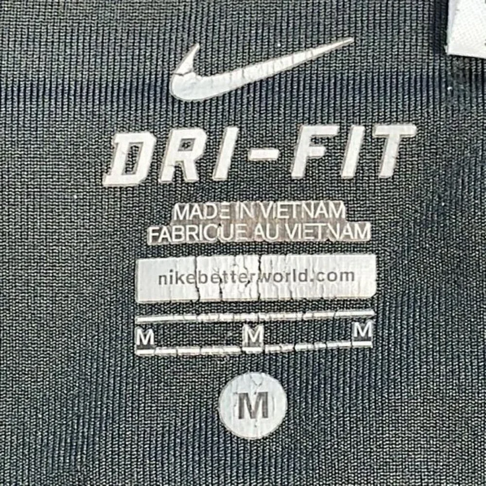Nike Filament Dri Fit Two Tone Athletic Capri Leggings Yoga Running Hiking Sz M